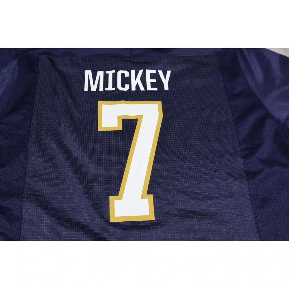 Notre Dame Fighting Irish Jersey Mens XL Blue NCAA Football Under Armour